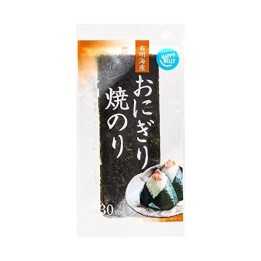 Happy Belly - Nori grillé pour Onigiri 3 tranches (30 feuilles)