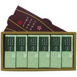 USUZUMI YOUKAN - Yokan au Matcha (boîte de 6)