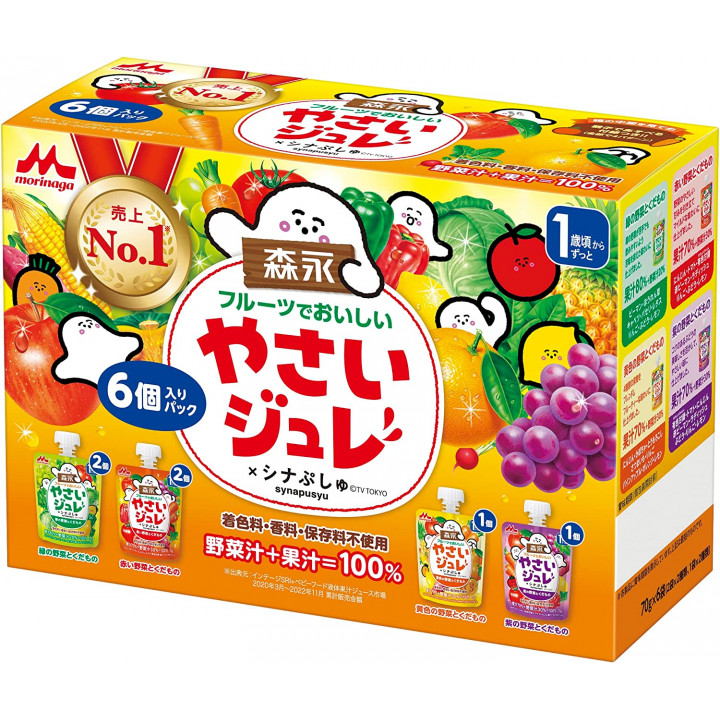 Morinaga - Fruits and vegetables jellys