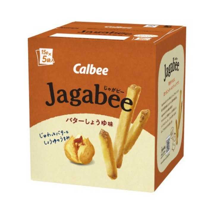 Calbee - Jagabee Goût de sauce soja au beurre | Cookingsan.com