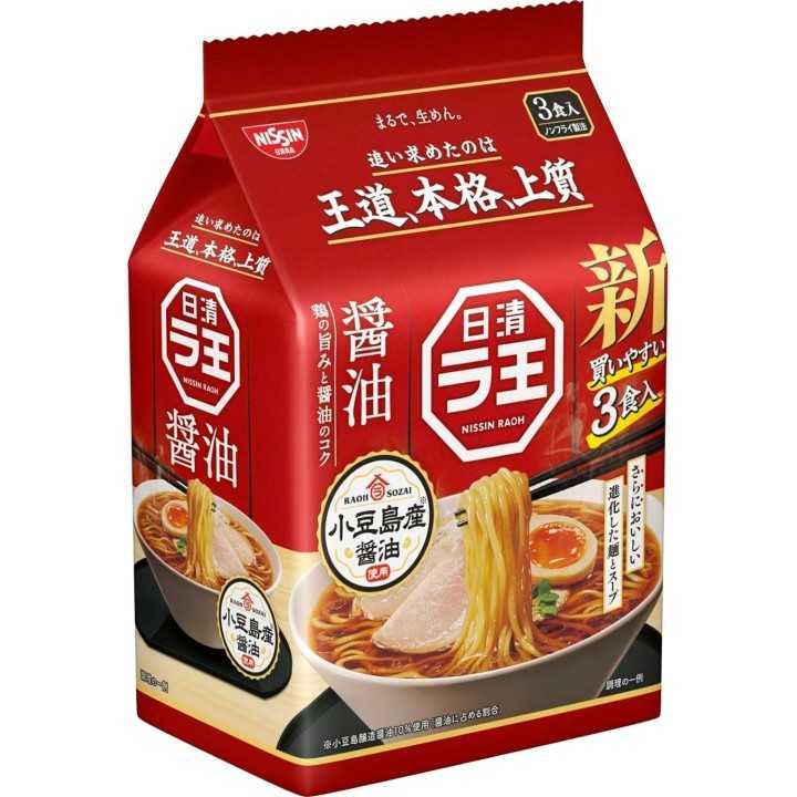 Nipackssin Foods - Raoh Soy Sauce ３-serving