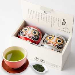 Set Regalo Tè Verde Giapponese – Lattine Daruma Rosso e…