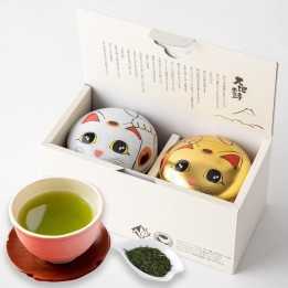 Coffret Cadeau Thé Vert Japonais – Boîtes Maneki Neko…