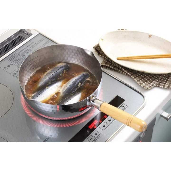 Casserole Yukihira Yoshikawa 22 cm 3,0 L Acier Inoxydable…