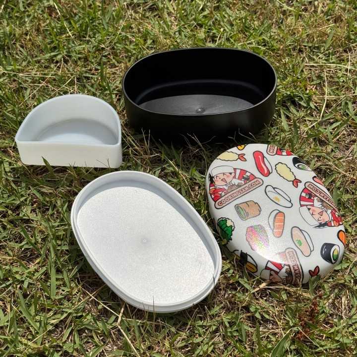 Boîte à bento Cookingsan 480 ml (fabriquée au Japon)