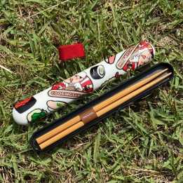 Cookingsan Chopsticks 18.0cm with Case (Made In Japan)