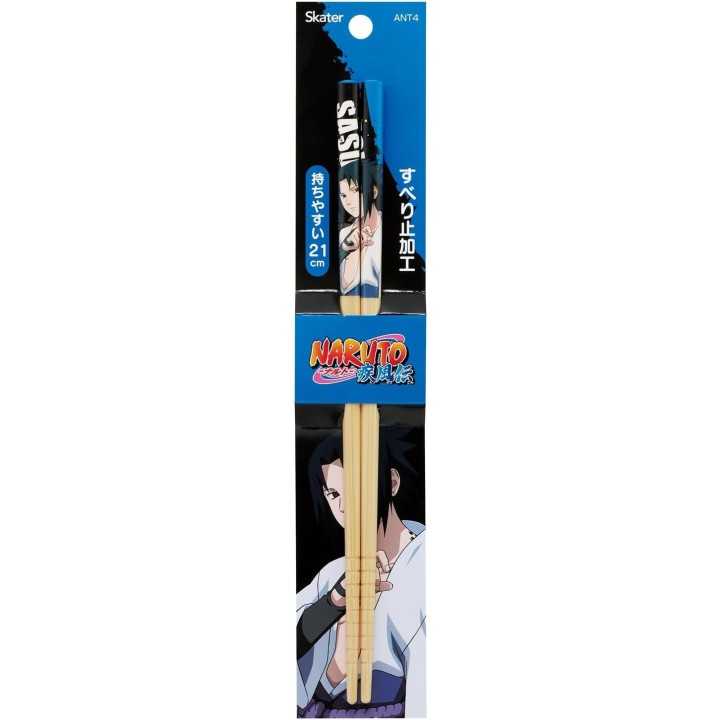 Palillos de bambú de Naruto y Sasuke, 21 cm, Skater, importados de Japón