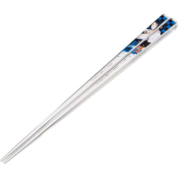 Baguettes en acrylique Naruto Sasuke, 21 cm, lavables au lave-vaisselle, importées du Japon