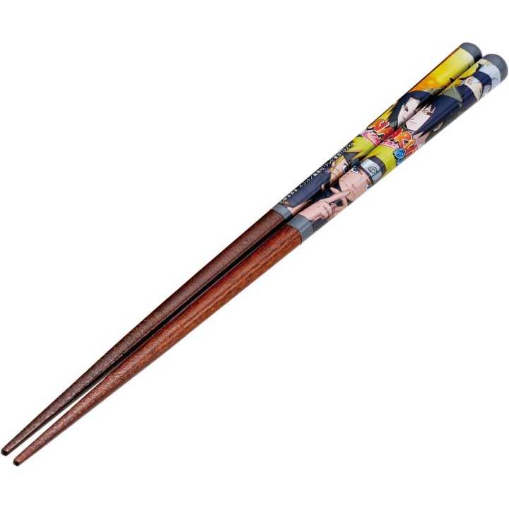 Baguettes laquées Naruto, 21 cm, Skater, importées du Japon