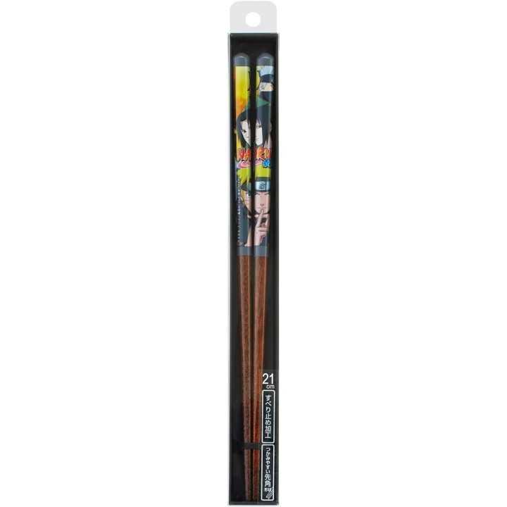 Baguettes laquées Naruto, 21 cm, Skater, importées du Japon