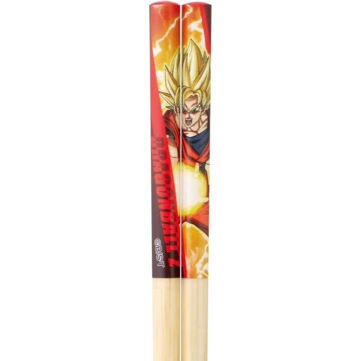 Baguettes en bambou Dragon Ball Z Goku, 21 cm, Skater, importées du Japon