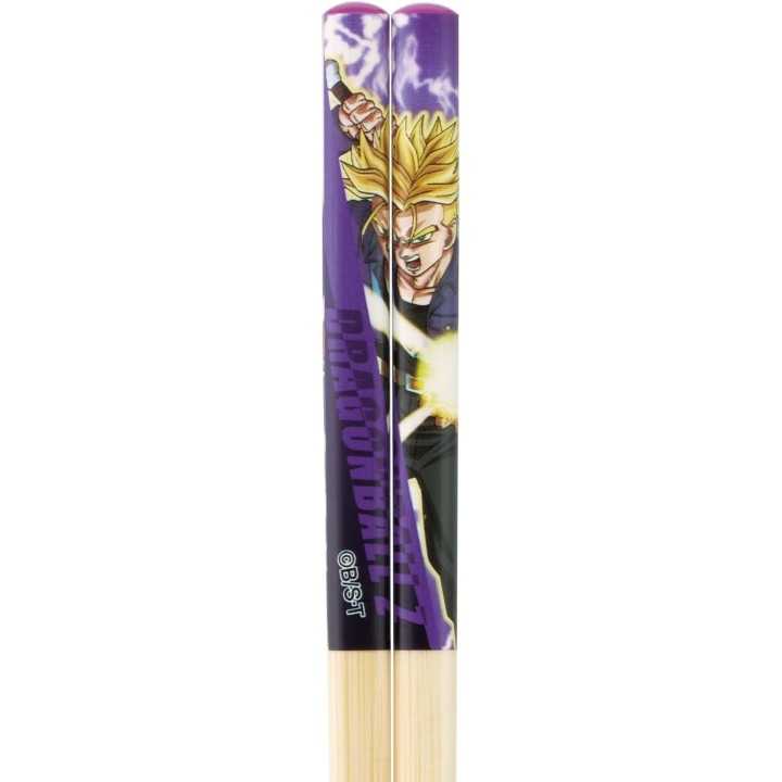 Baguettes en bambou Dragon Ball Z Trunks, 21 cm, Skater, importées du Japon