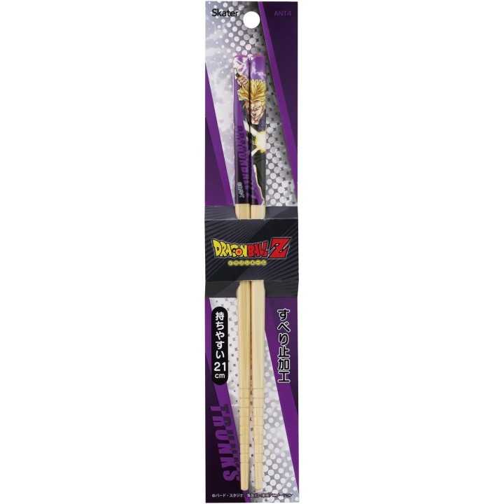 Baguettes en bambou Dragon Ball Z Trunks, 21 cm, Skater, importées du Japon