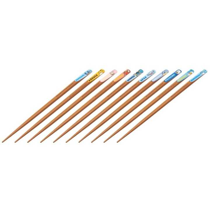 Pokémon Water Type Chopsticks Gift Set 5 Pairs 21cm Japan Import