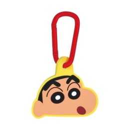 Crayon Shin-chan Karabinerhaken mit Gummifigur ZELK1-A – Import aus Japan