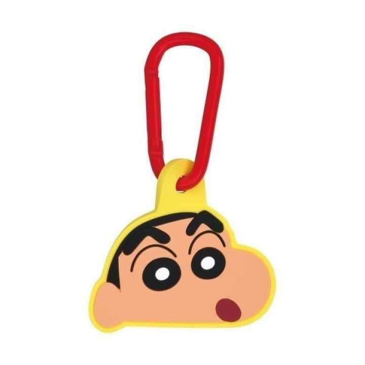 Crayon Shin-chan Karabinerhaken mit Gummifigur ZELK1-A – Import aus Japan