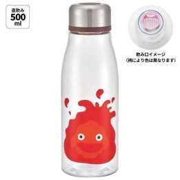 Bouteille d'eau Calcifer 500 ml avec infuseur à thé – Le Château ambulant – Skater – Importée du Japon