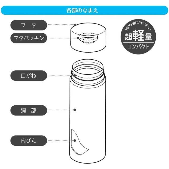 Borraccia in acciaio inossidabile Skater Totoro da 300 ml STYL3-A Importata dal Giappone
