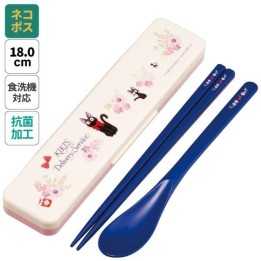 Ensemble de baguettes et cuillère Skater Jiji, 18 cm, CCS3SAAG-A, importé du Japon
