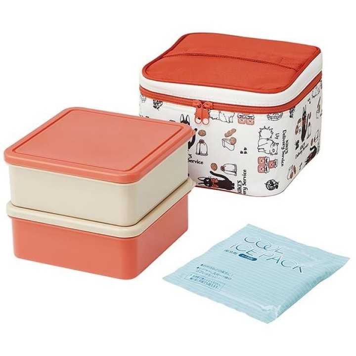 Set bento da picnic Skater Jiji 2240 ml KCPC2-A Importato dal Giappone