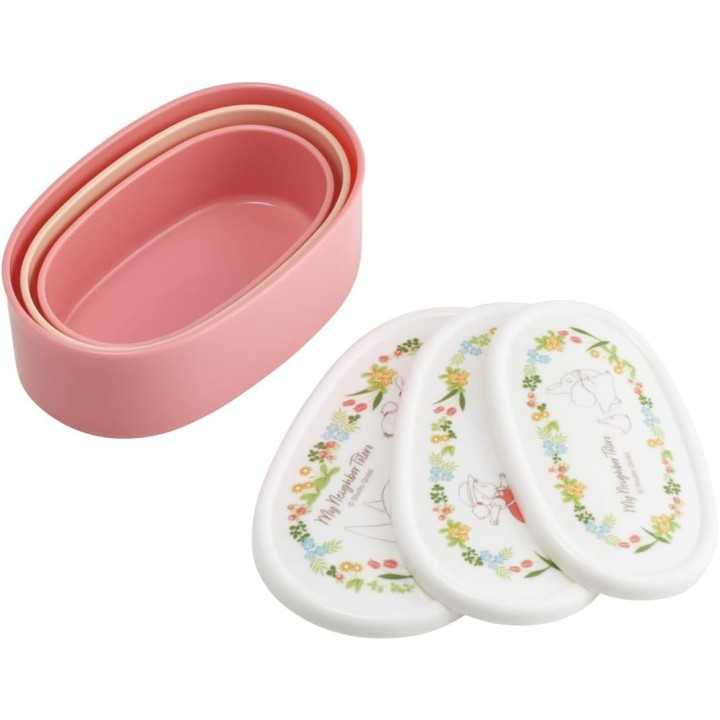 Set de fiambreras Totoro, 3 piezas, Skater Bento, importado de Japón