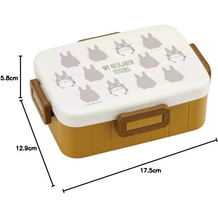 Boîte à bento Totoro 650 ml Skater 4 Lock, importée du Japon