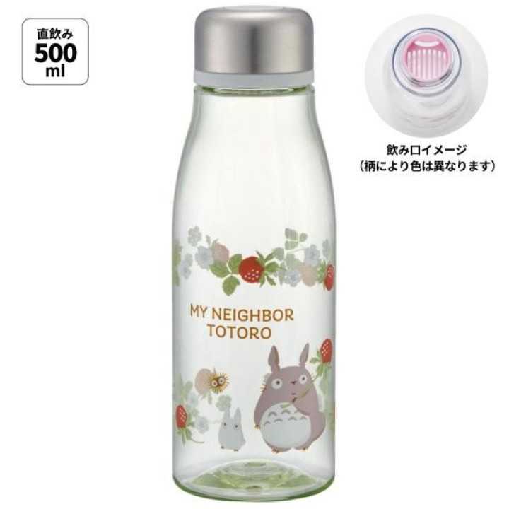 Totoro-Trinkflasche 500 ml mit Teesieb, aus Japan importiert