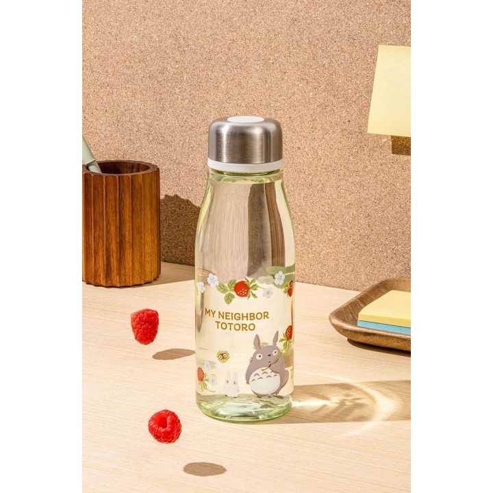Totoro-Trinkflasche 500 ml mit Teesieb, aus Japan importiert
