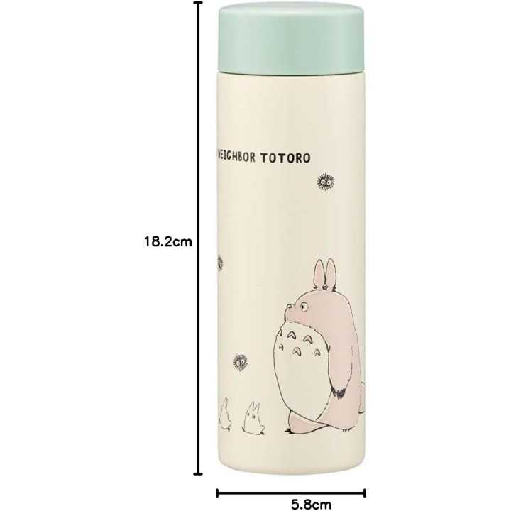 Totoro-Edelstahlflasche 350 ml Skater-Thermoskanne, Import aus Japan
