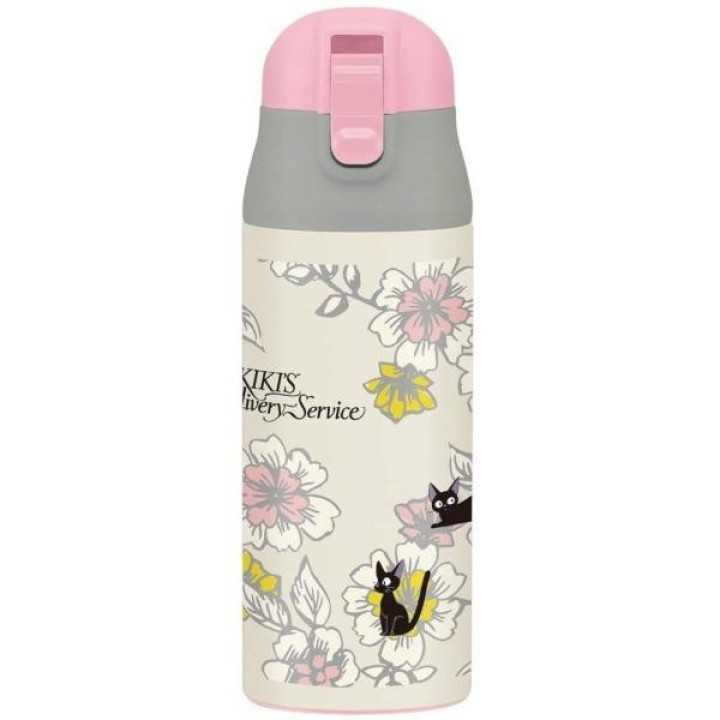 Kiki Jiji Edelstahlflasche 360 ml Skater-Thermoskanne, Import aus Japan