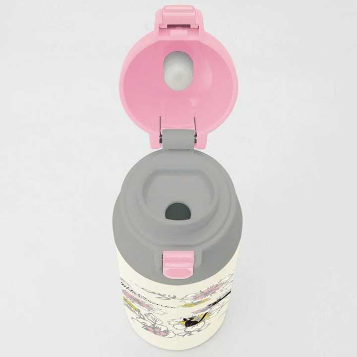 Kiki Jiji Edelstahlflasche 360 ml Skater-Thermoskanne, Import aus Japan