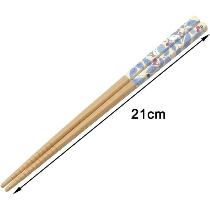 Baguettes en bambou Totoro, 21 cm, Skater, importées du Japon