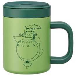 Taza de acero inoxidable de Totoro, 320 ml, taza térmica con diseño de skater, importada de Japón