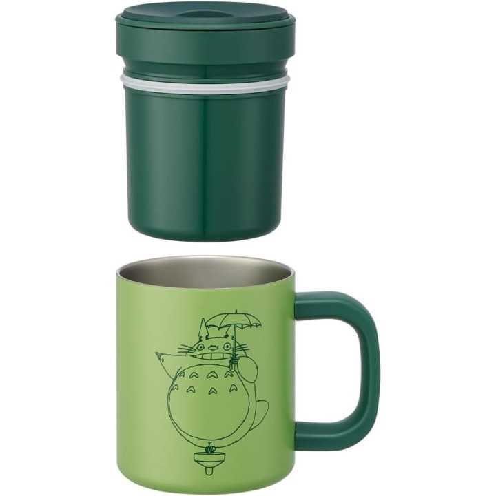Tasse en acier inoxydable Totoro 320 ml, tasse isotherme Skater, importée du Japon