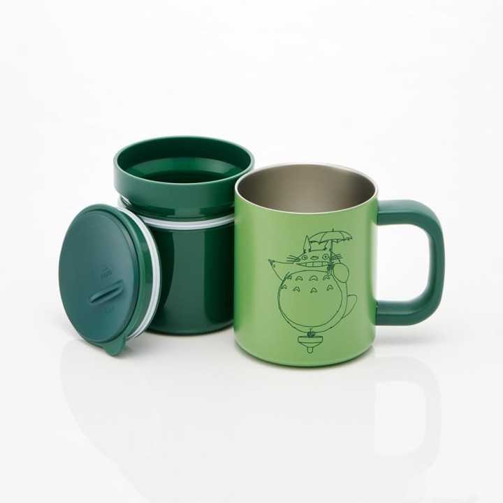 Tasse en acier inoxydable Totoro 320 ml, tasse isotherme Skater, importée du Japon
