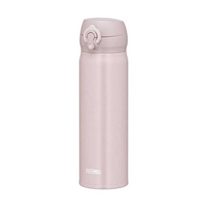 THERMOS 500ml Borraccia Isolante Sottovuoto Beige Rosa Import Giappone